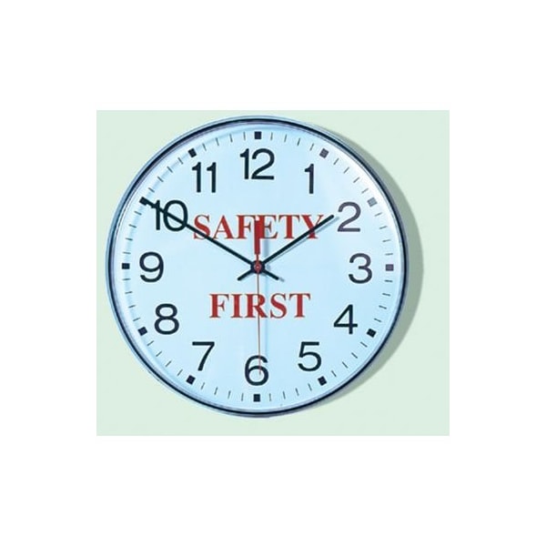 Accuform SAFETY MESSAGE WALL CLOCKS SAFETY PCM212 PCM212 - main